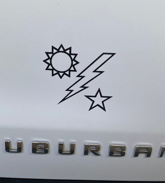 75th Army Ranger Regiment Vinyl Decal Sticker for car truck cup, Ranger Insignia, Ranger Battalion, Ranger Sticker 75