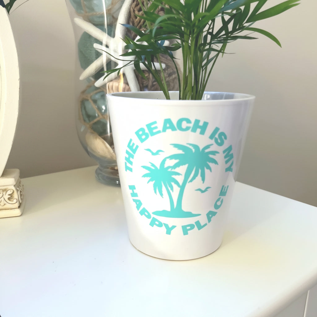 Beach is My Happy Place Decal Sticker for Car, Truck, RV, Camper and Trailer (Copy)