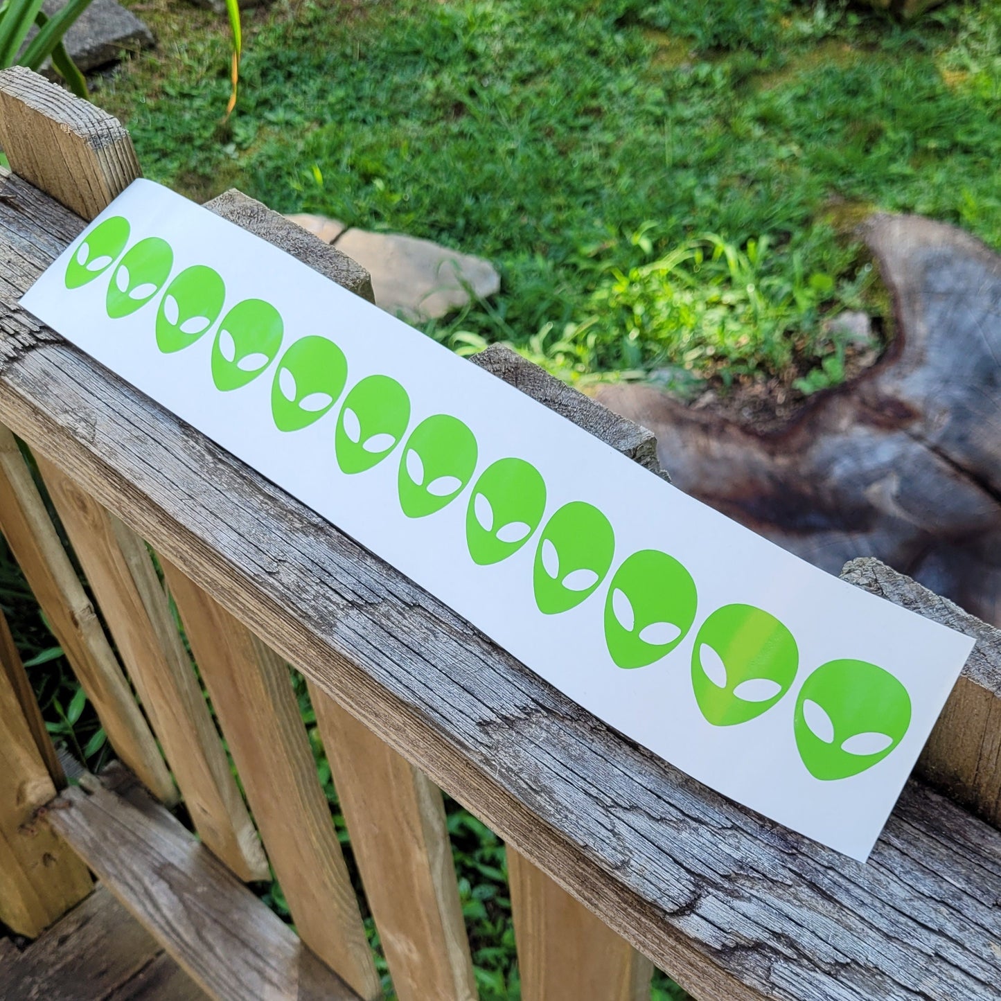 Alien Vinyl Decal Sticker for Car, Truck, RV, Camper, Trailer