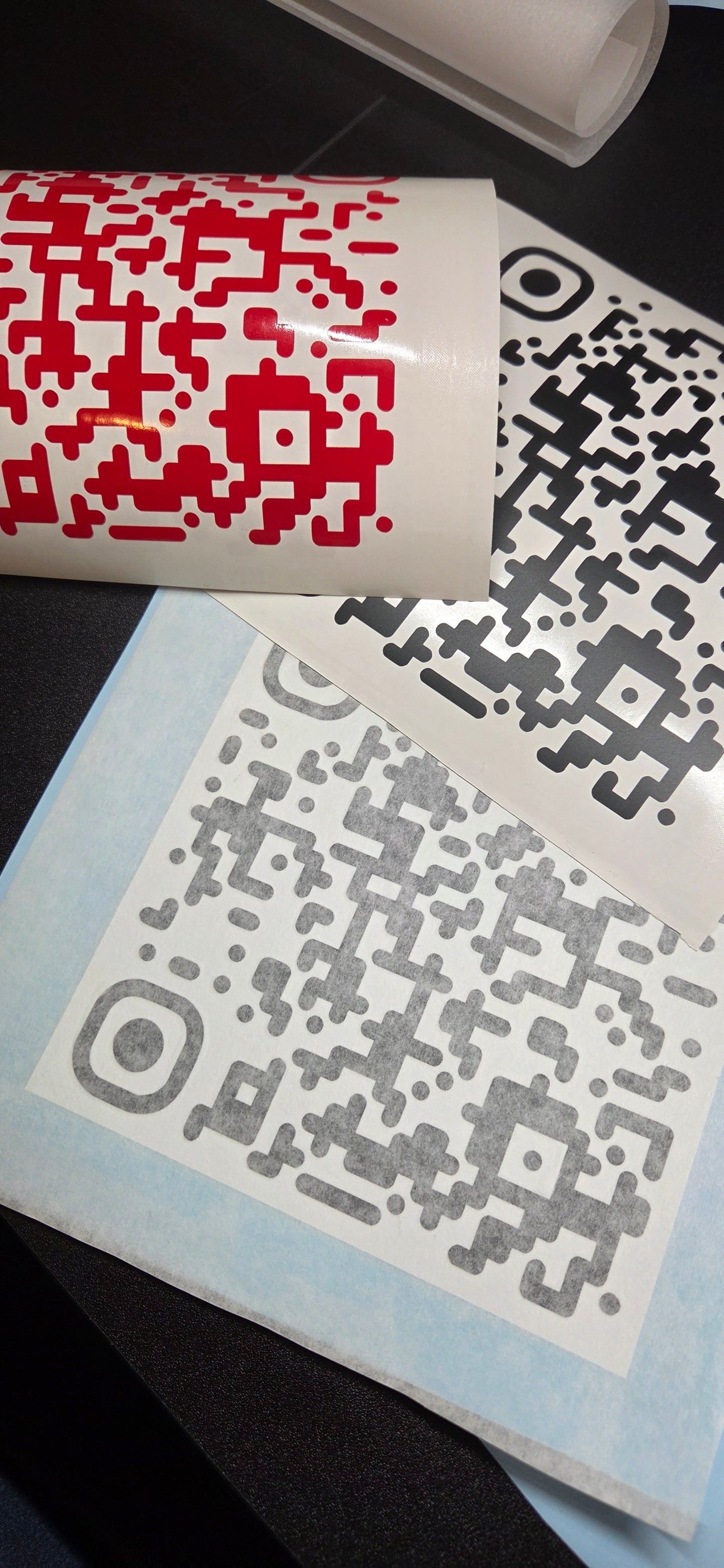 Custom QR Code Decal Set