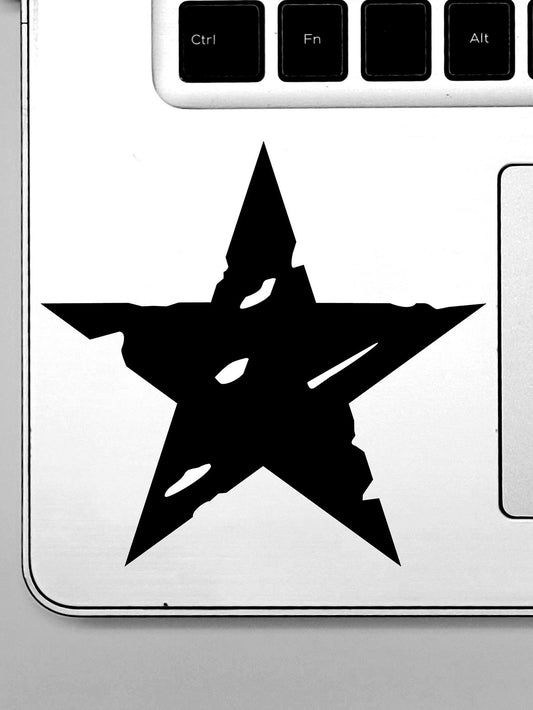 Distressed Army Star Vinyl Decal Sticker for hood, fuel gas door, bumper, fender, laptop, toy | WWII Military Star Decal | Single or Set