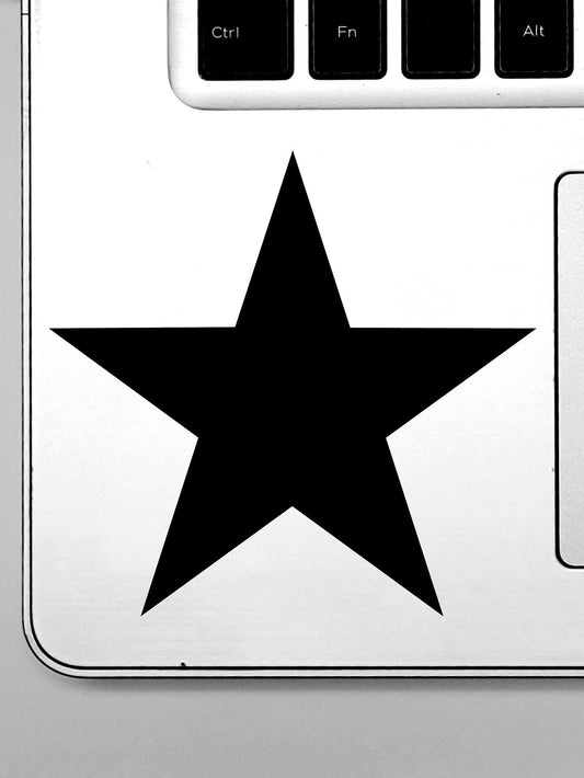 Star Vinyl Decal Sticker for hood, door, fuel gas door, fender, toy. Military Star Decal as Single Decal or Set. Multiple Colors and Sizes.