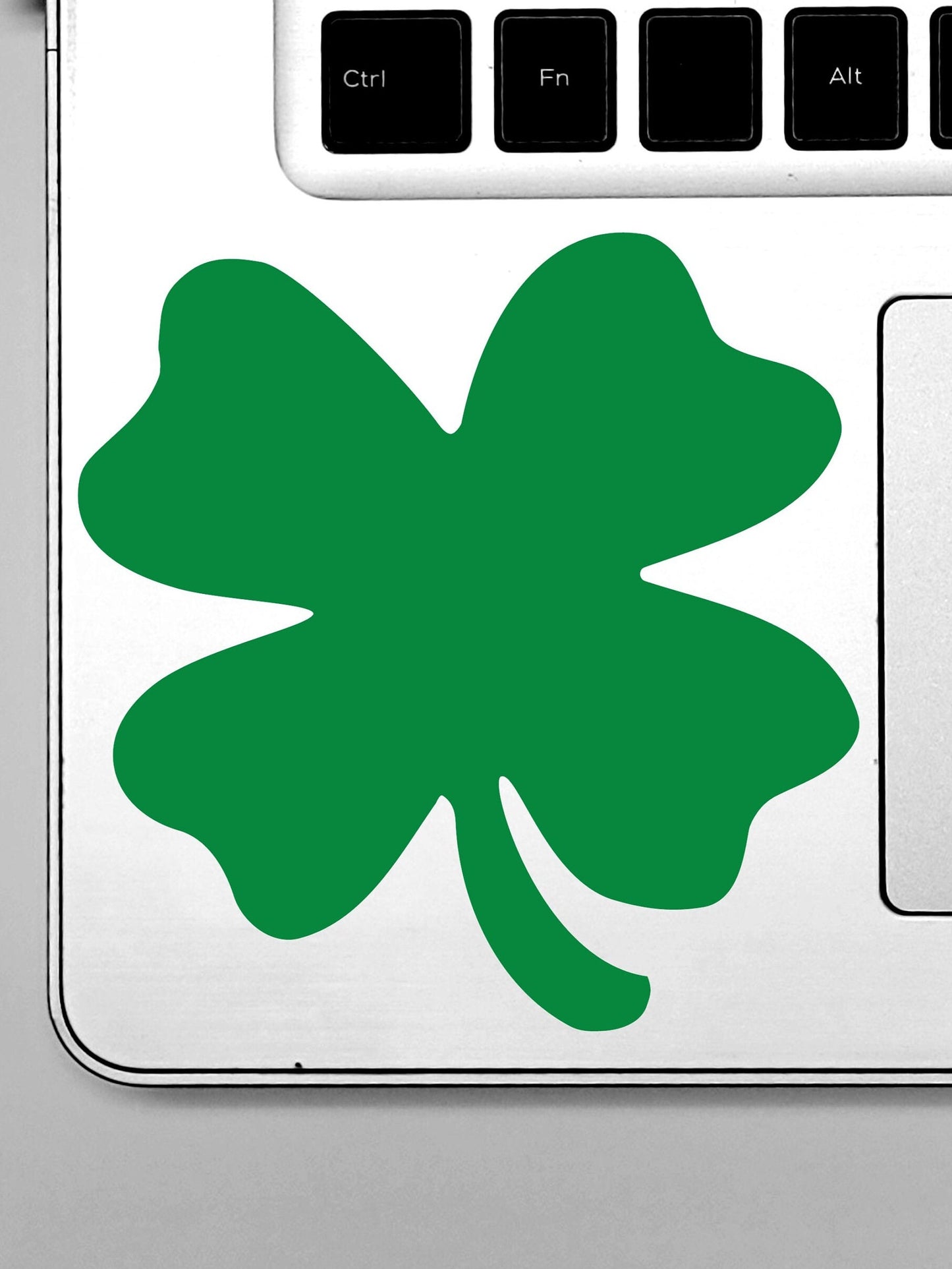 Shamrock Four Leaf Clover Vinyl Decal Sticker for Car, Truck, Cup, Laptop | St. Patrick's Day Lucky Clover in Multiple Sizes and Colors