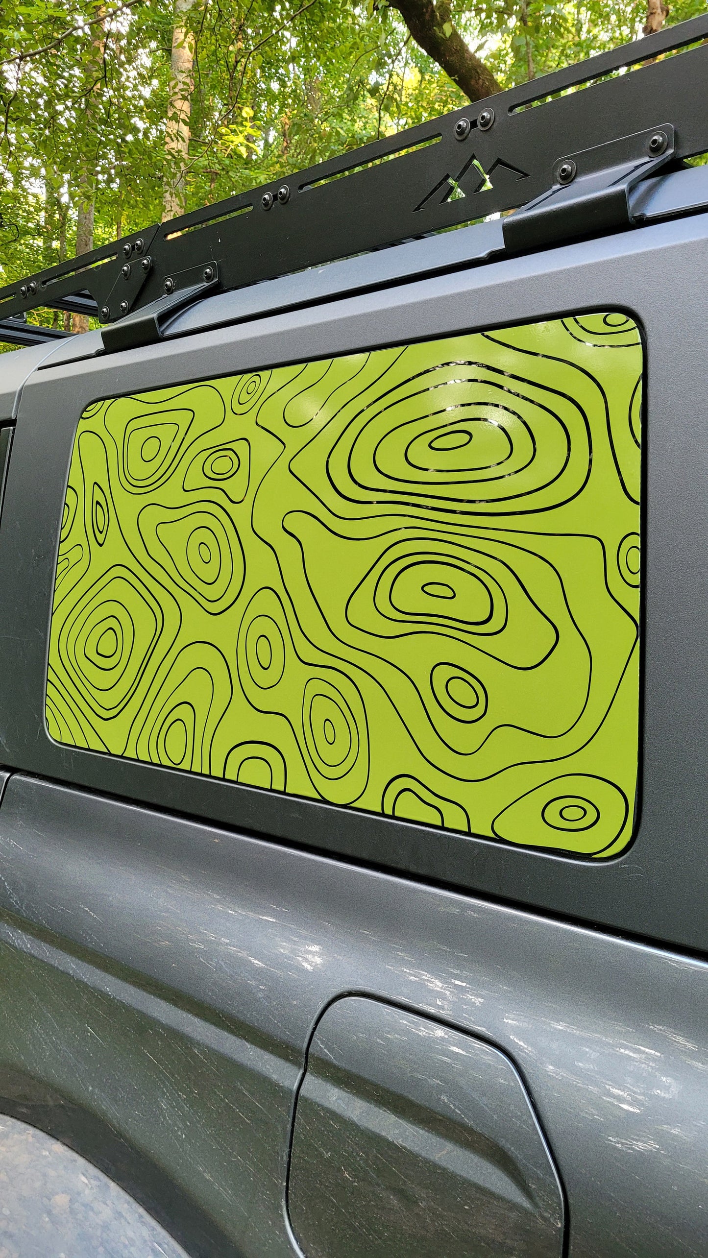 Topography Vinyl Decal Sticker DIY for your Car, Truck, Windows, RV, Camper, Trailer. Topographical lines decal, multiple colors and sizes.