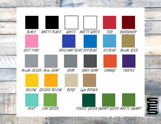 Distressed American Flag Hood Vinyl Decal Sticker 22" x 35.6" available in Multiple Colors and Sizes (Copy)