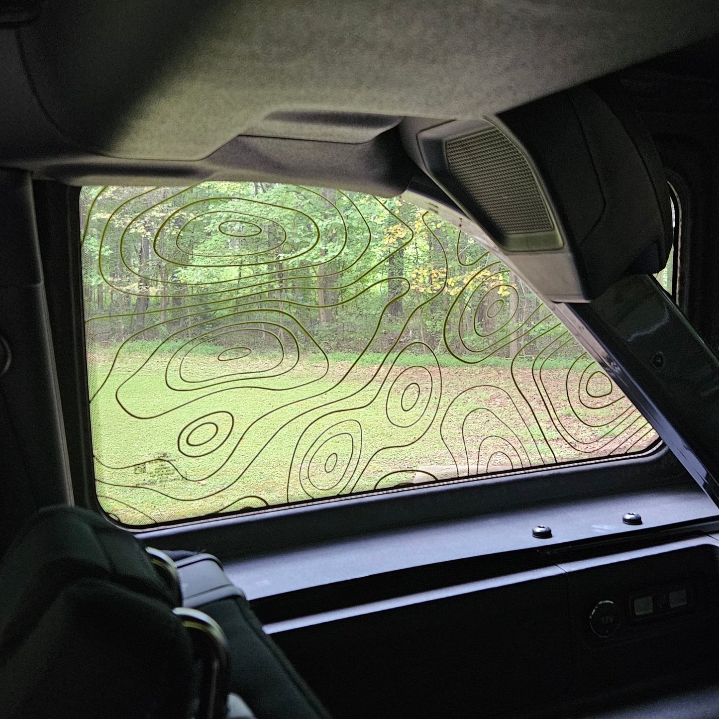 Topography Lines Vinyl Decal Sticker for your Car, Truck, RV, Camper, Van, Trailer. Multiple colors and sizes.