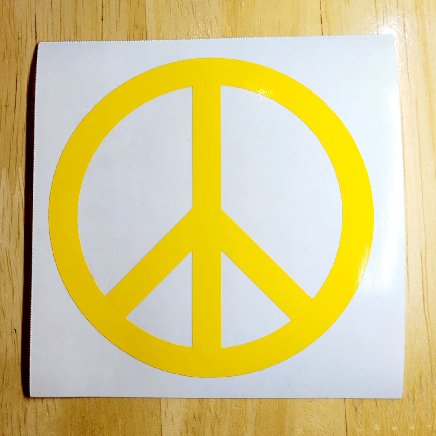 Peace Symbol Vinyl Decal Sticker for Car, Truck, Van, Camper, RV, Trailer