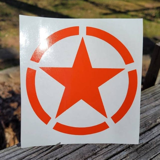 Star Vinyl Decal Sticker for Car, Truck, RV