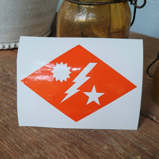 75th Ranger Regiment Diamond Vinyl Decal, Army Insignia Sticker for Car Truck RV Van Camper Trailer