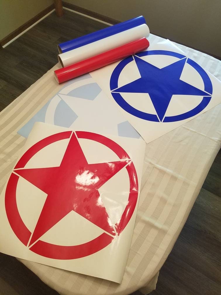 Star Vinyl Decal Sticker for Car, Truck, Van, RV, Camper, Trailer