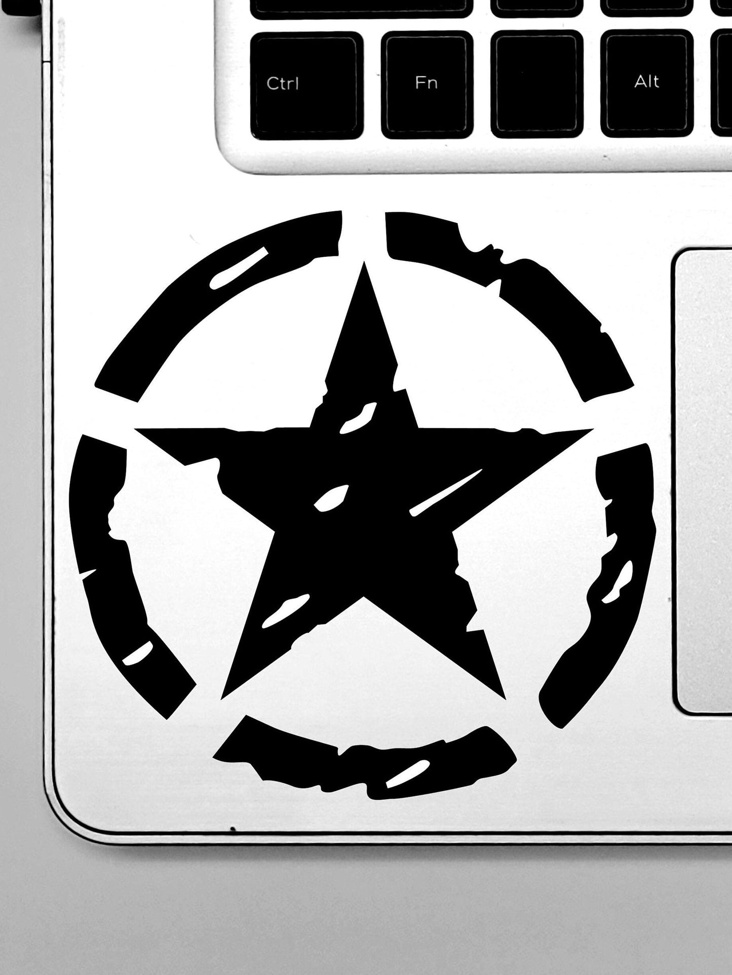 Distressed Army Star Vinyl Decal Sticker for Car, Truck, Camper, RV, Van, Trailer