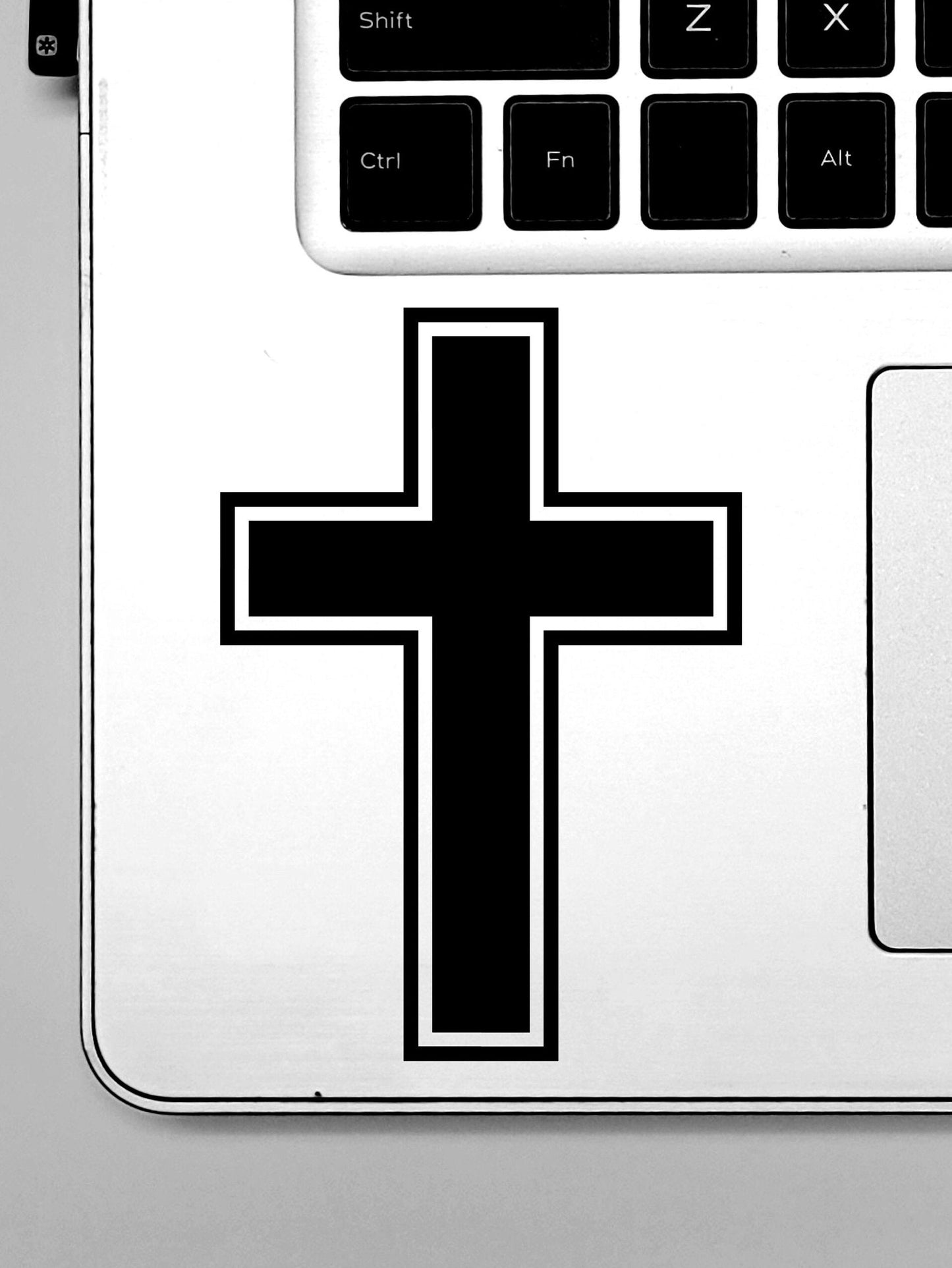 Christian Cross Vinyl Decal for Car, Truck, Van, Camper, RV, Trailer, Laptop