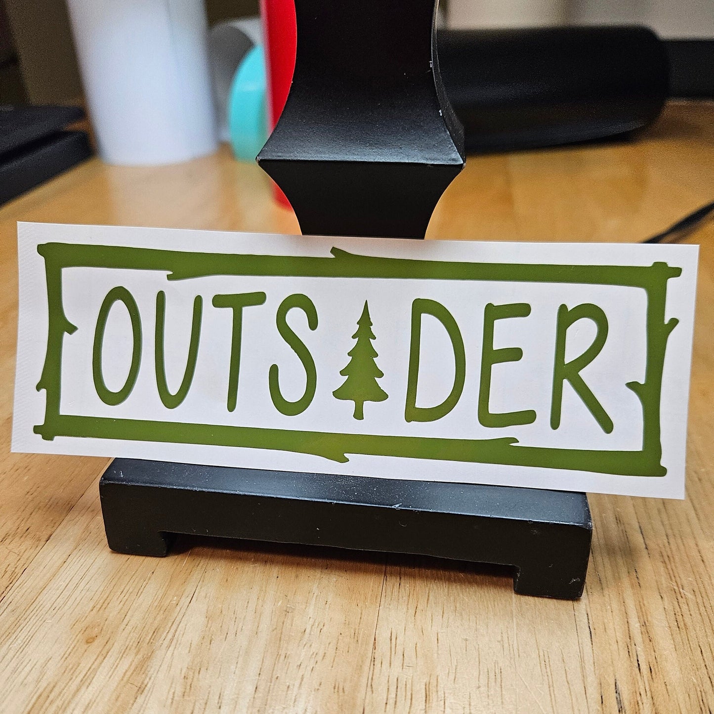 Outsider Nature Decal Sticker for Car, RV, Adventure Gift
