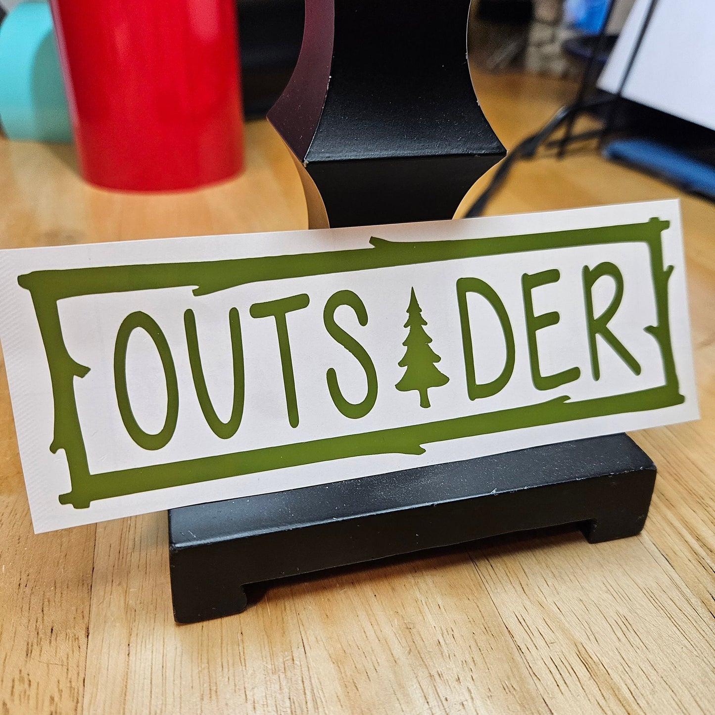 Outsider Nature Decal Sticker for Car, RV, Adventure Gift