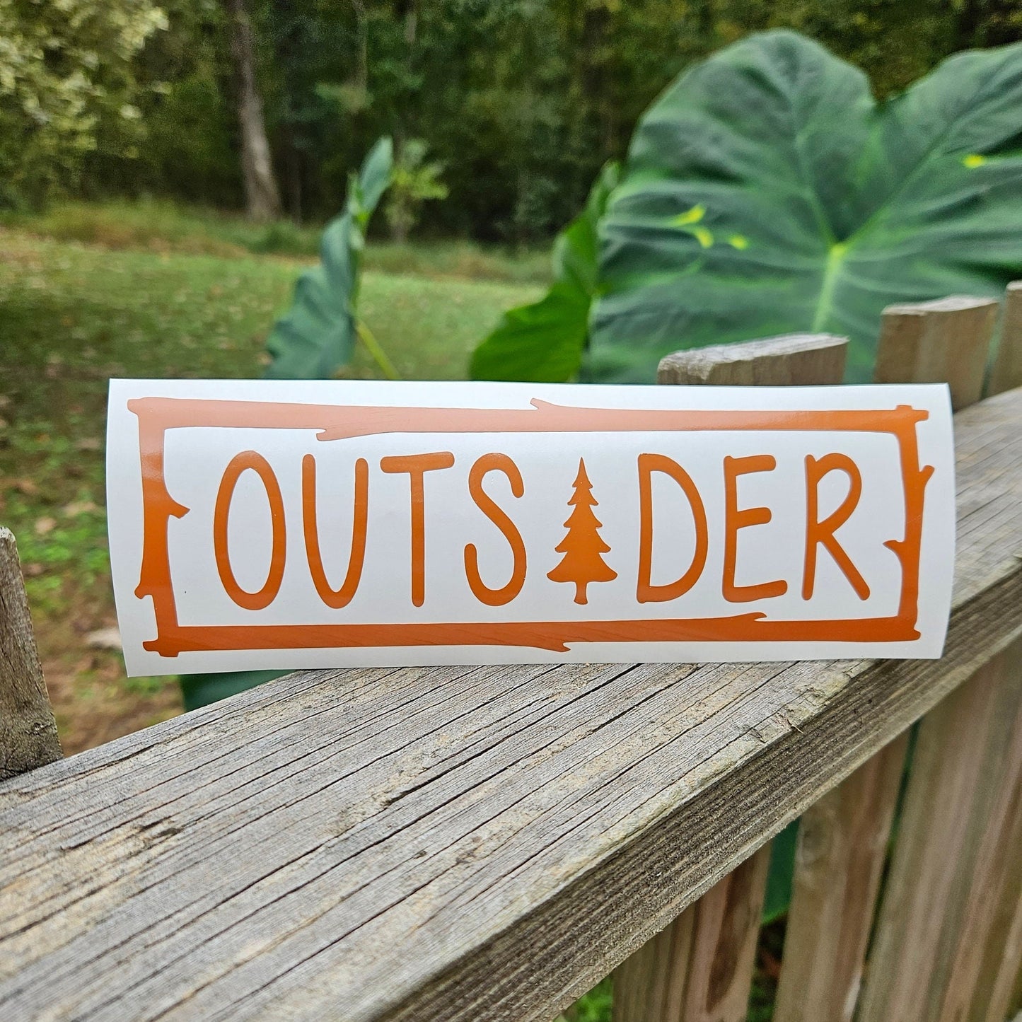 Outsider Nature Decal Sticker for Car, RV, Adventure Gift