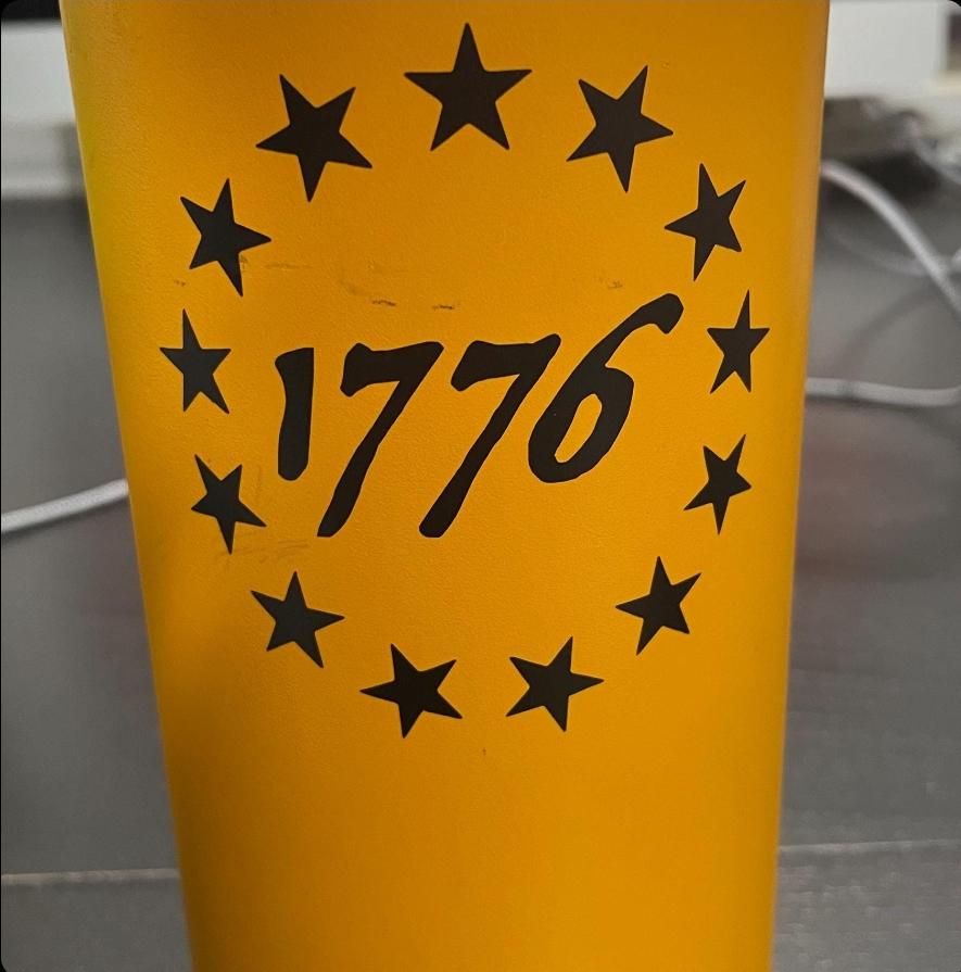 Betsy Ross 1776 Vinyl Decal Sticker