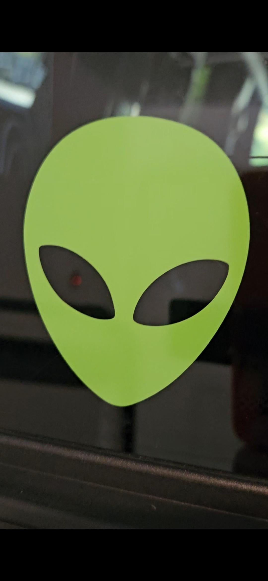 Alien Vinyl Decal Sticker for Car, Truck, RV, Camper, Trailer