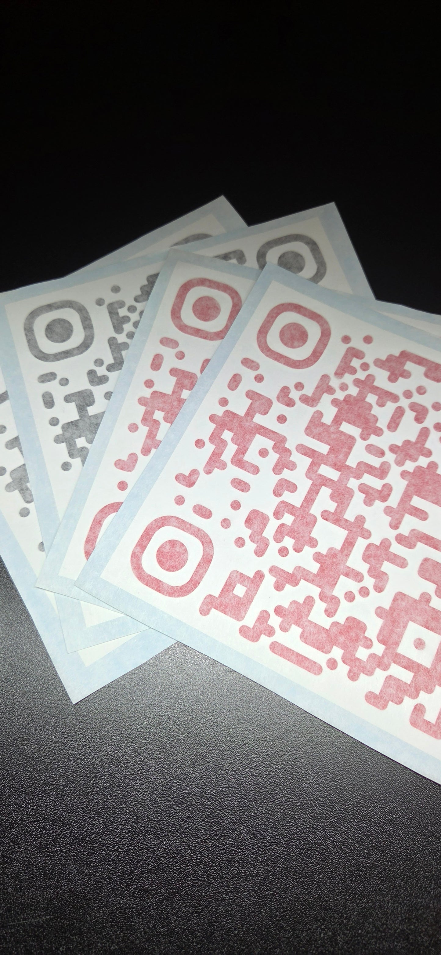 Custom QR Code Decal Set